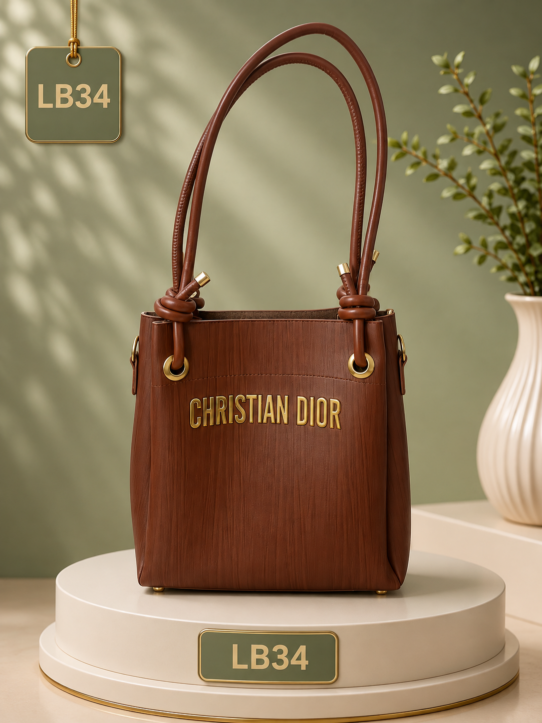 Premium Structured Shoulder Handbag – LB34