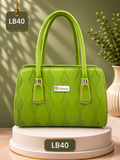 Premium Embossed Structured Handbag – LB40