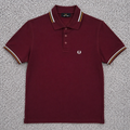 Premium Ultra Heavyweight Polo T-Shirt FPPL Maroon-C94