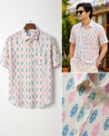 Premium Printed Short Sleeve Shirt 860