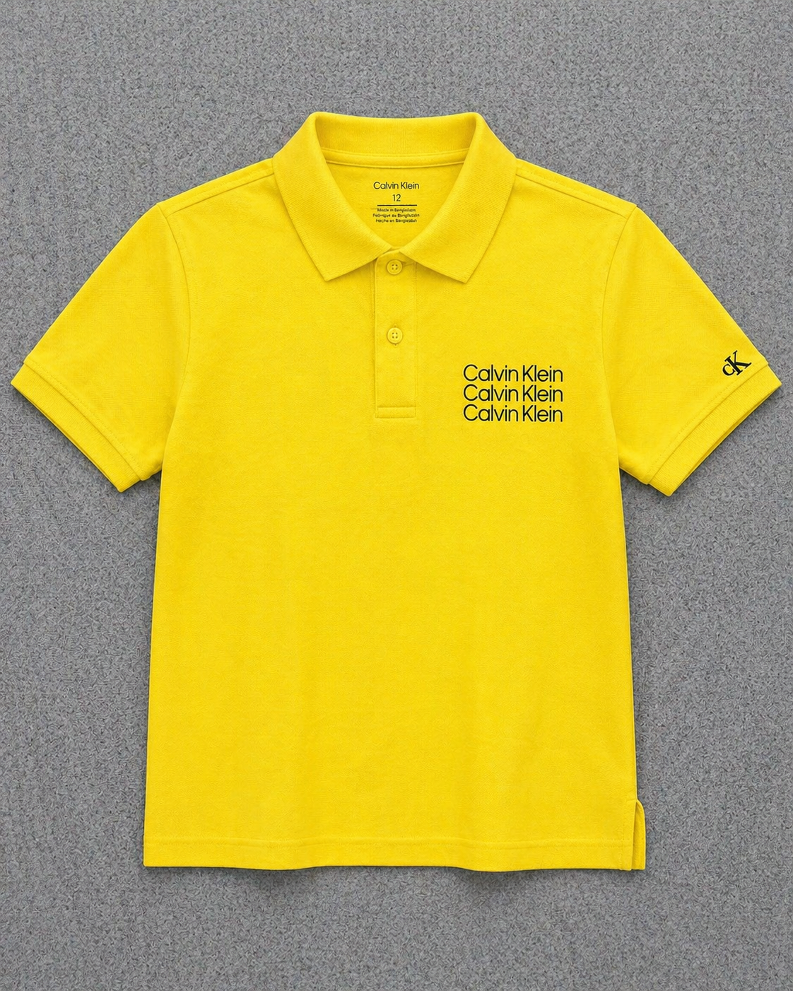 Gatsby Boys Polo T-Shirt Yellow-C209