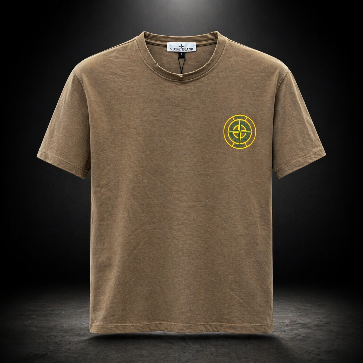 Mens Premium Stone Island Logo T-Shirt 772