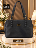 Premium Herringbone Textured Shoulder Tote Bag – LB55