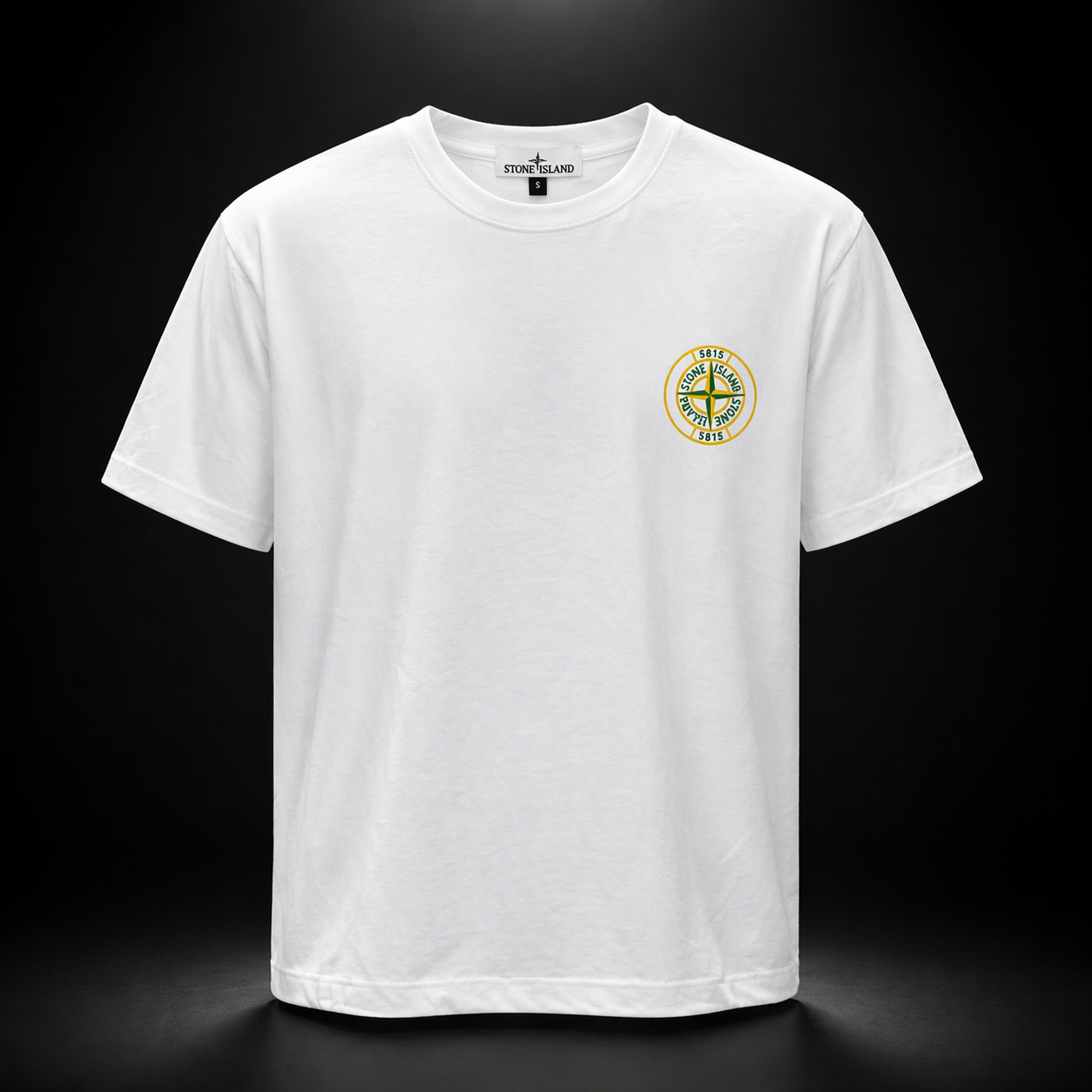 Mens Premium Stone Island Logo T-Shirt 773