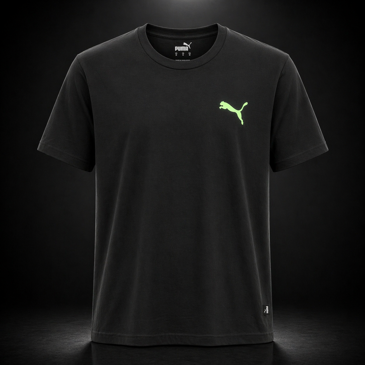 Mens Premium Black T-SHIRT 034