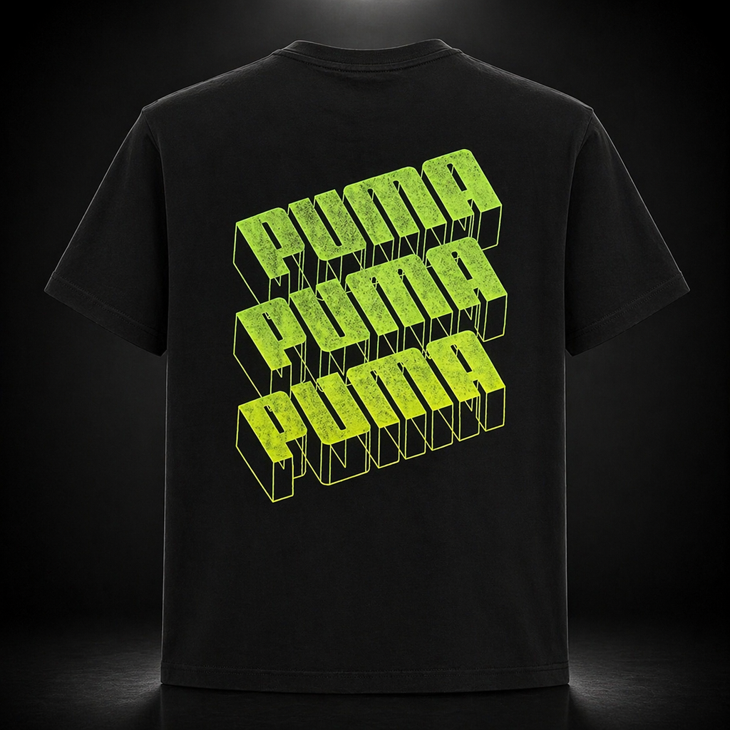 Mens Premium Black T-SHIRT 034