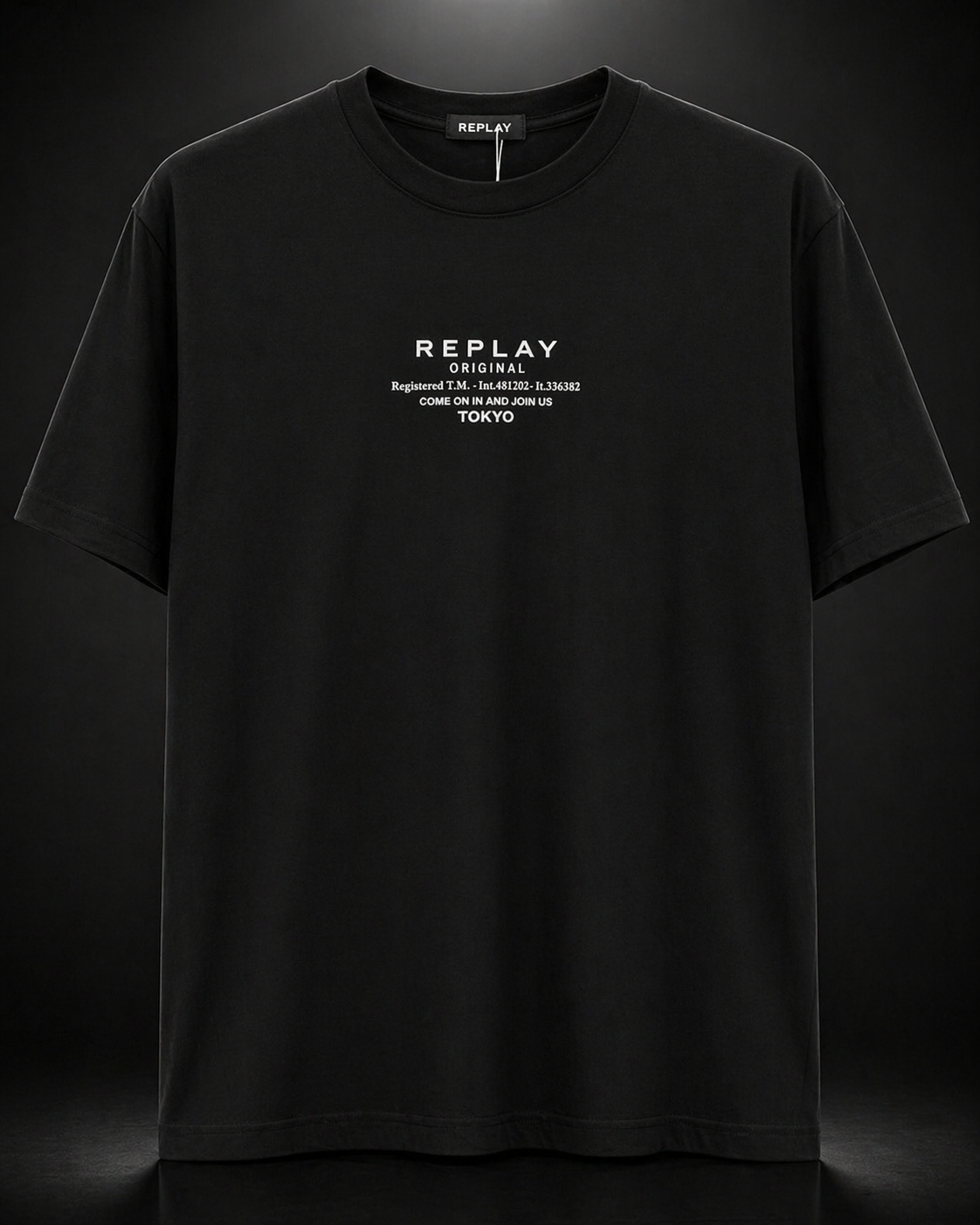 Mens Premium Black T-SHIRT 040