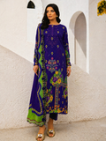Luxury Digital Printed Lawn Three Piece Set-C218