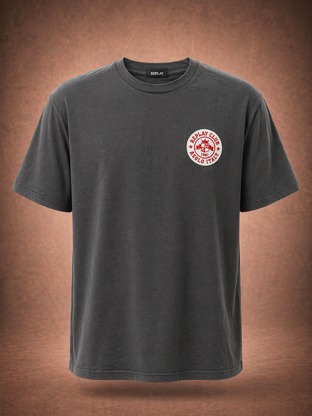 Mens Premium Deep Slate Grey T-SHIRT 123