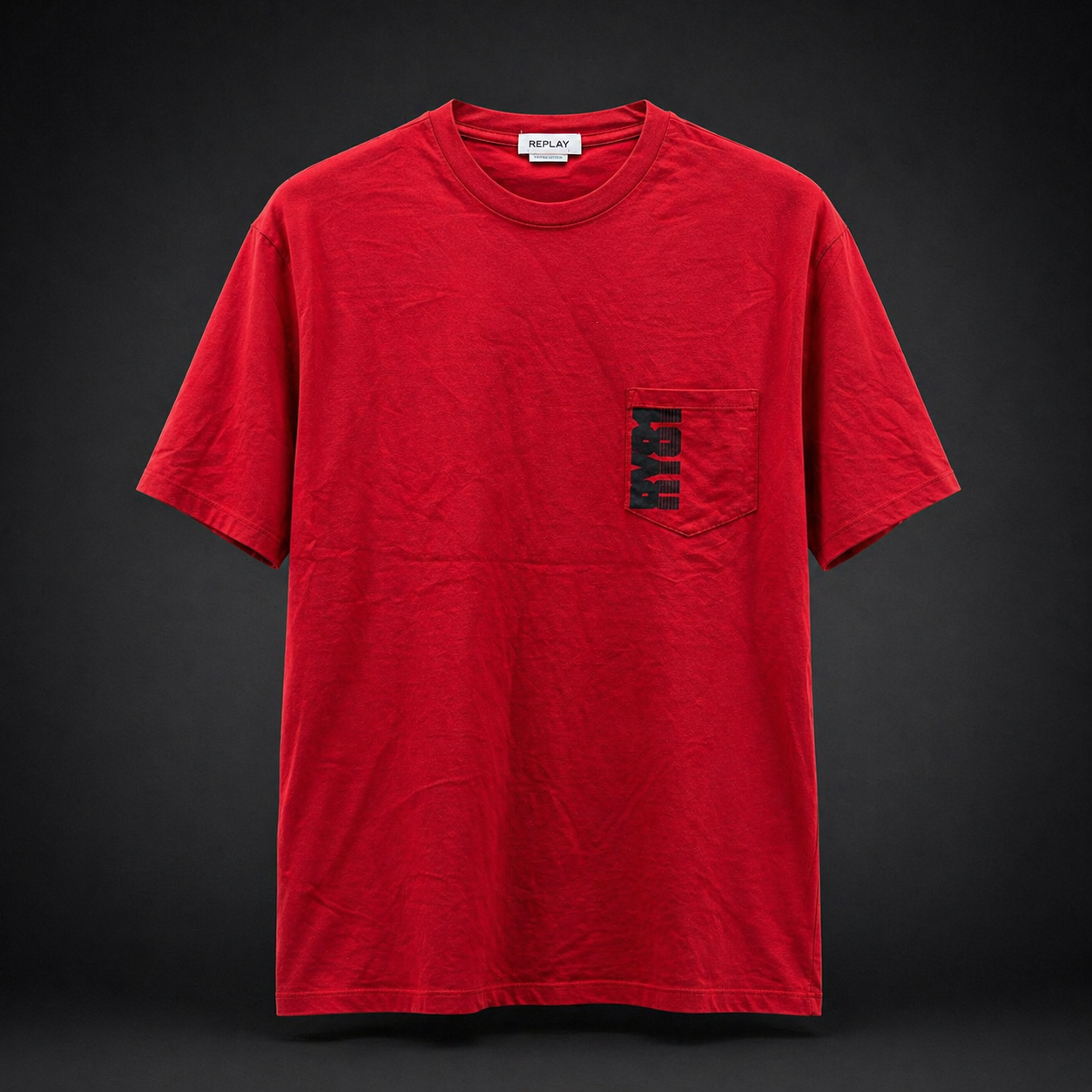 Mens Premium Red T-SHIRT 056