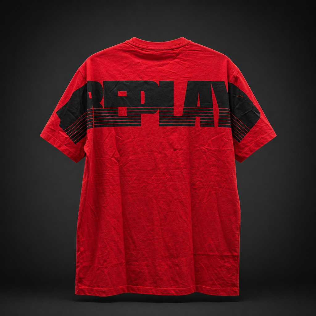 Mens Premium Red T-SHIRT 056