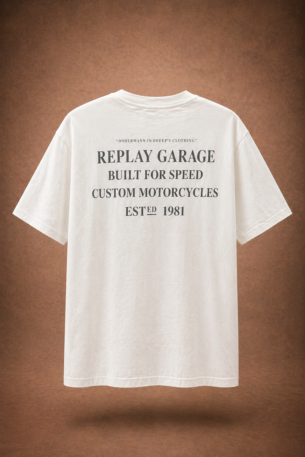 Mens Premium White T-SHIRT 088