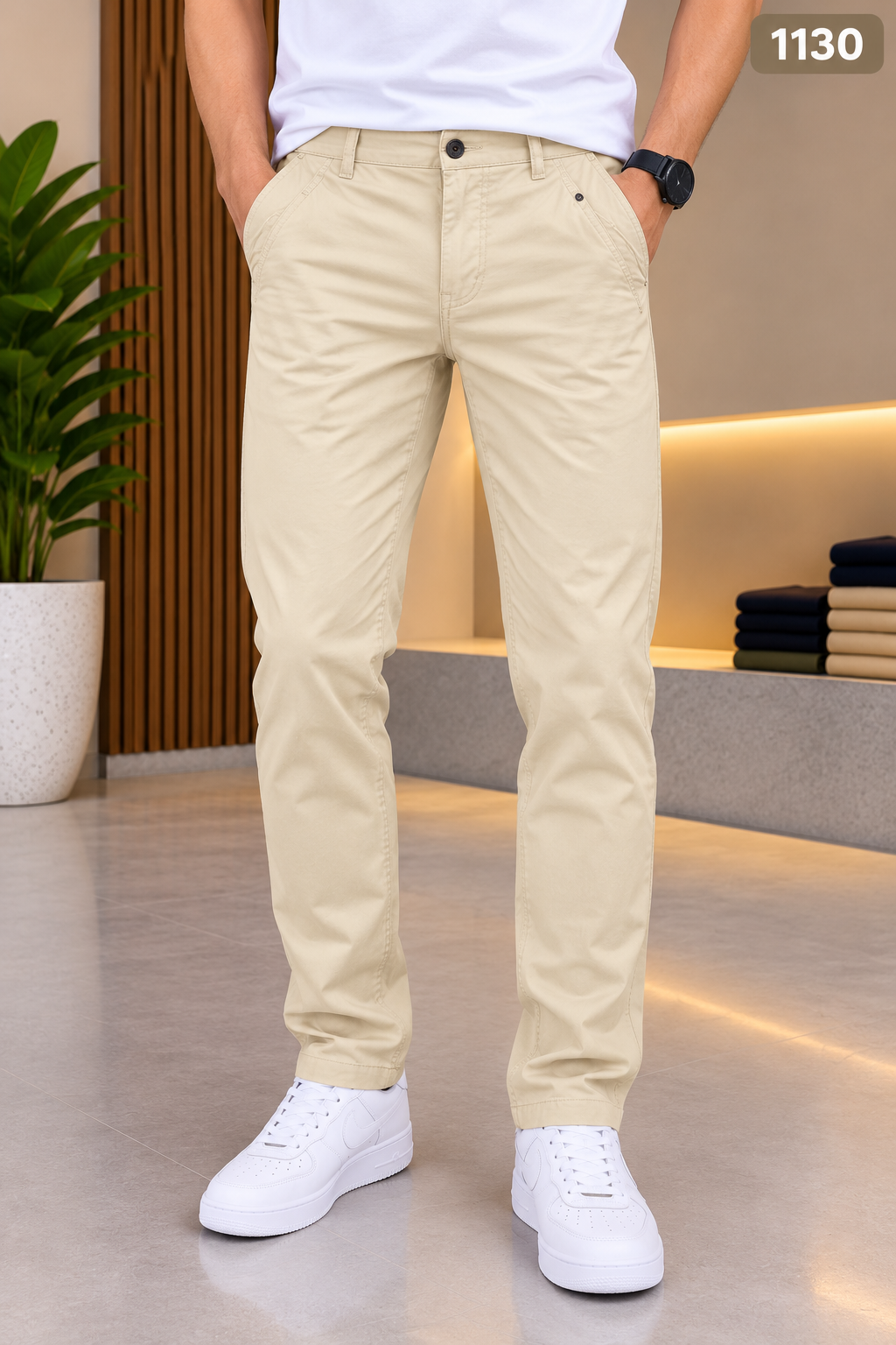 RL Premium Chino Pant Cream 1130