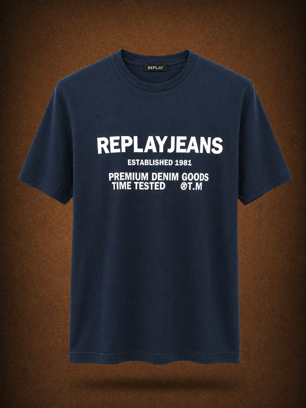 GATSBY REPLA.Y Mens new T-Shirt Navy 978