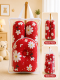 Baby Cotton Pillow & Side Bolster Set-C235