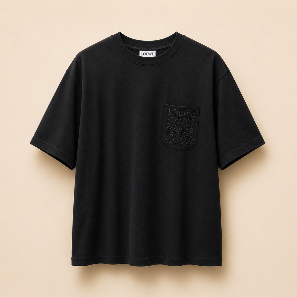 GATSBY LOVEW.E Oversize Mens T-Shirt Black 941