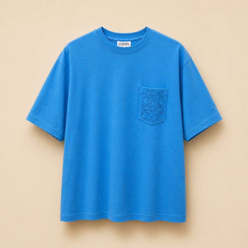 GATSBB LOVEW.E Oversize Mens T-Shirt Blue 938