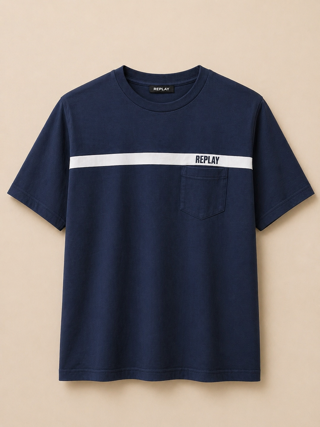 Gatsby REPLA.Y Mens new T-Shirt Navy 968