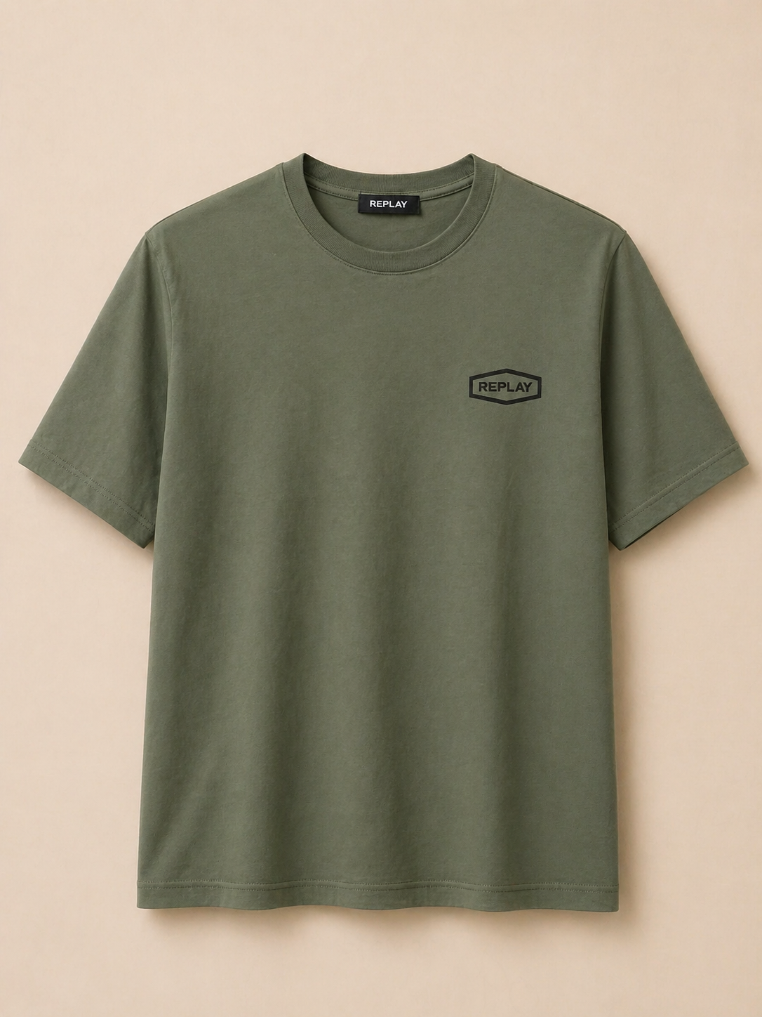 Gatsby REPLA.Y Mens new T-Shirt Olive 965