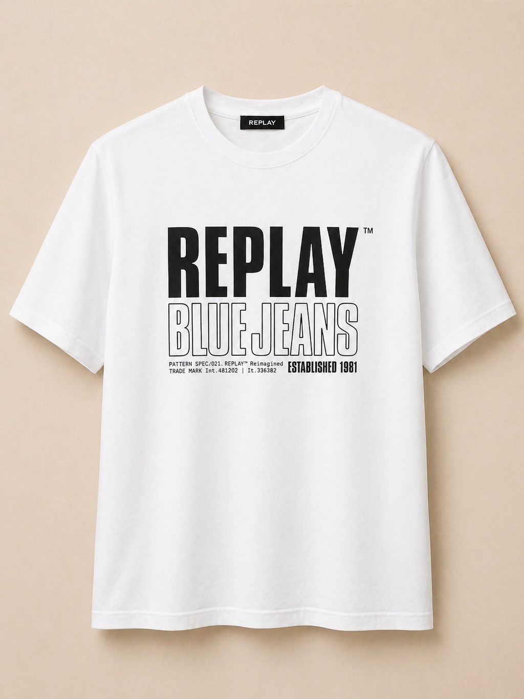 Gatsby REPLA.Y Mens new T-Shirt White 963