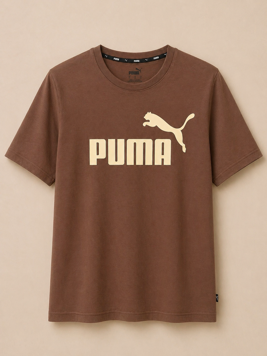 Mens Premium Brown T-SHIRT 097