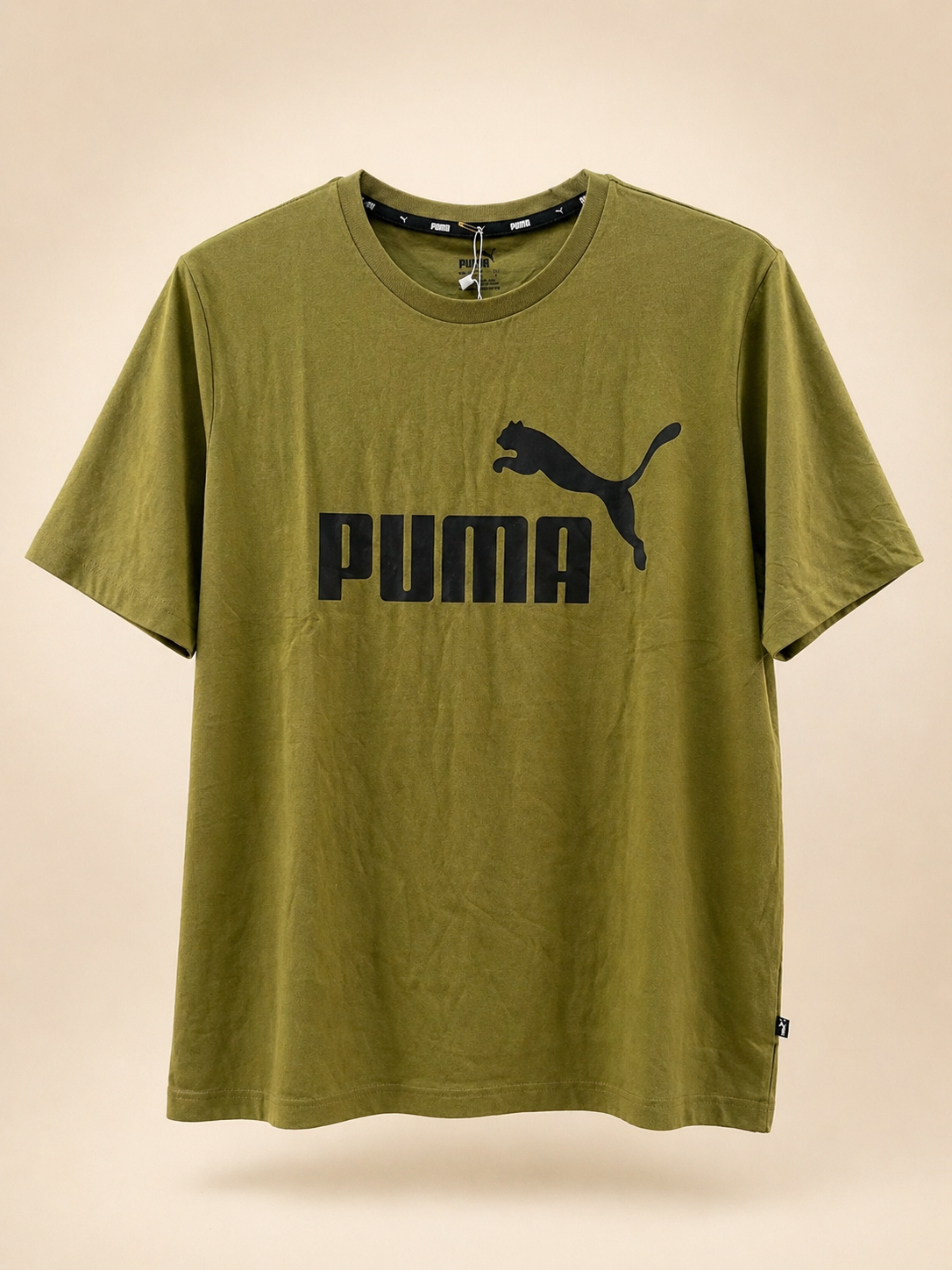 Mens Premium Olive green T-SHIRT 098