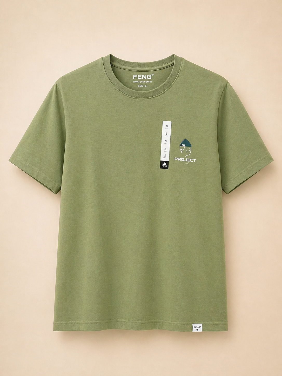 Gatsby Typography Printed T-Shirt for Men – Premium Cotton Regular Fit 1421 PISTACIHLC