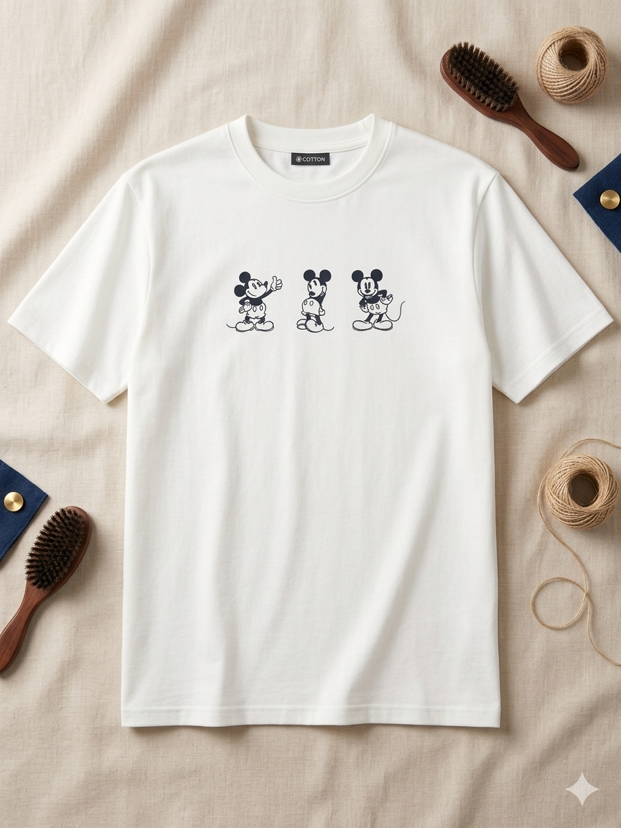 GATSBY MENS T-SHIRT 1502 OFF WHITE