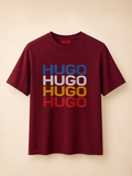 Premium Big Print Tshirt HBPT 702 Maroon