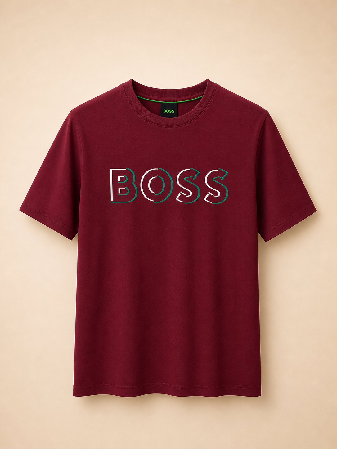 Premium Big Print Tshirt HBPT 704 Maroon