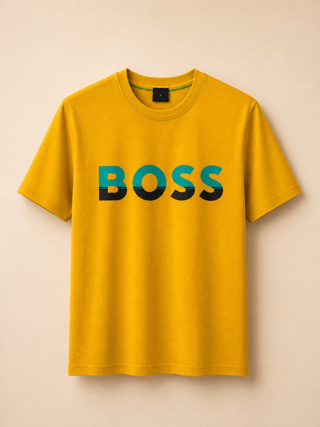 Premium Big Print Tshirt HBPT 705 Yellow