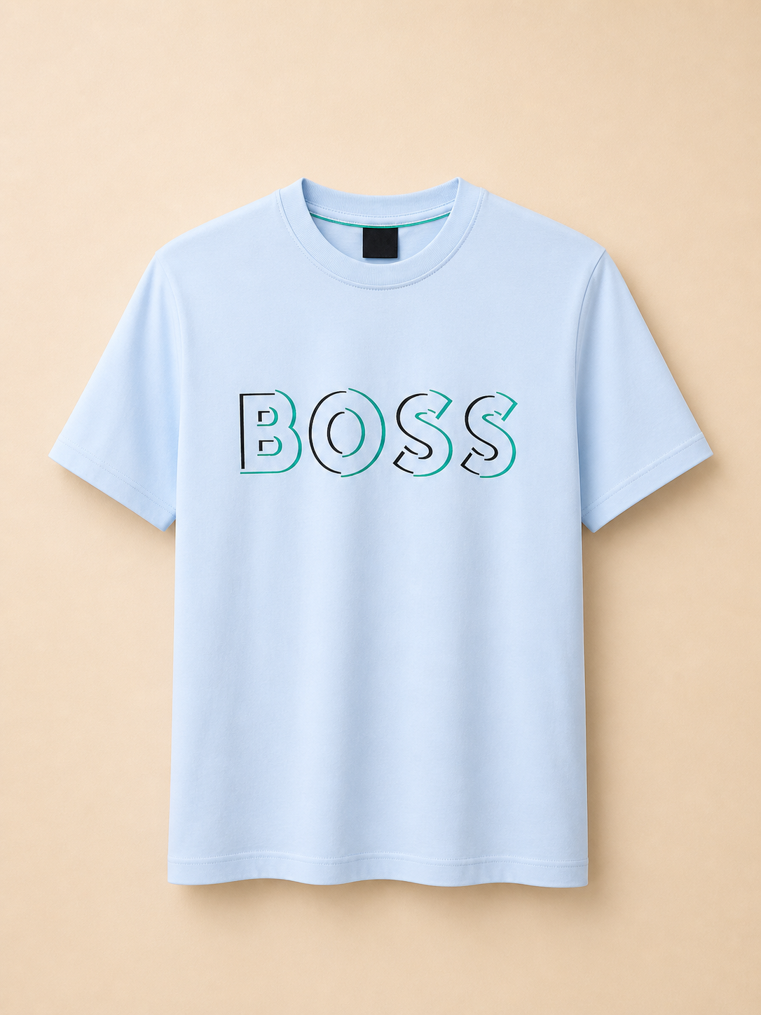 Premium Big Print Tshirt HBPT 706 Sky