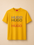 Premium Big Print Tshirt HBPT 711 Yellow
