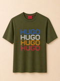 Premium Big Print Tshirt HBPT 715 Olive