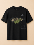 Graphic Print  Cotton T-Shirt 700