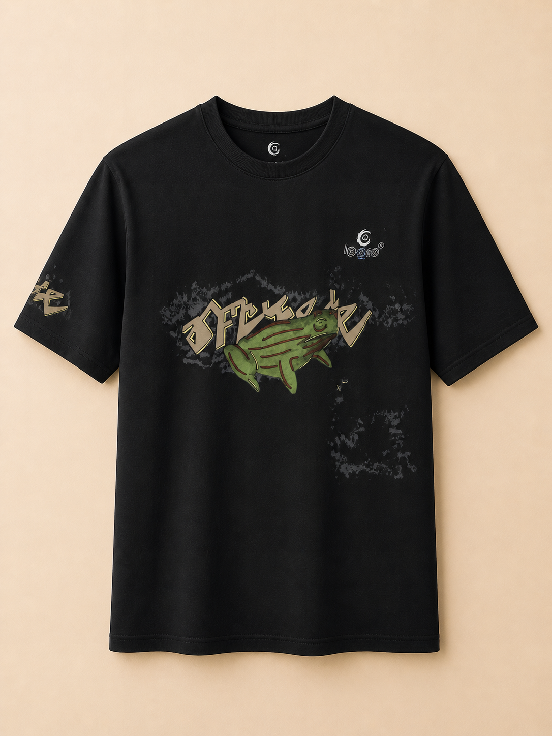 Graphic Print  Cotton T-Shirt 700