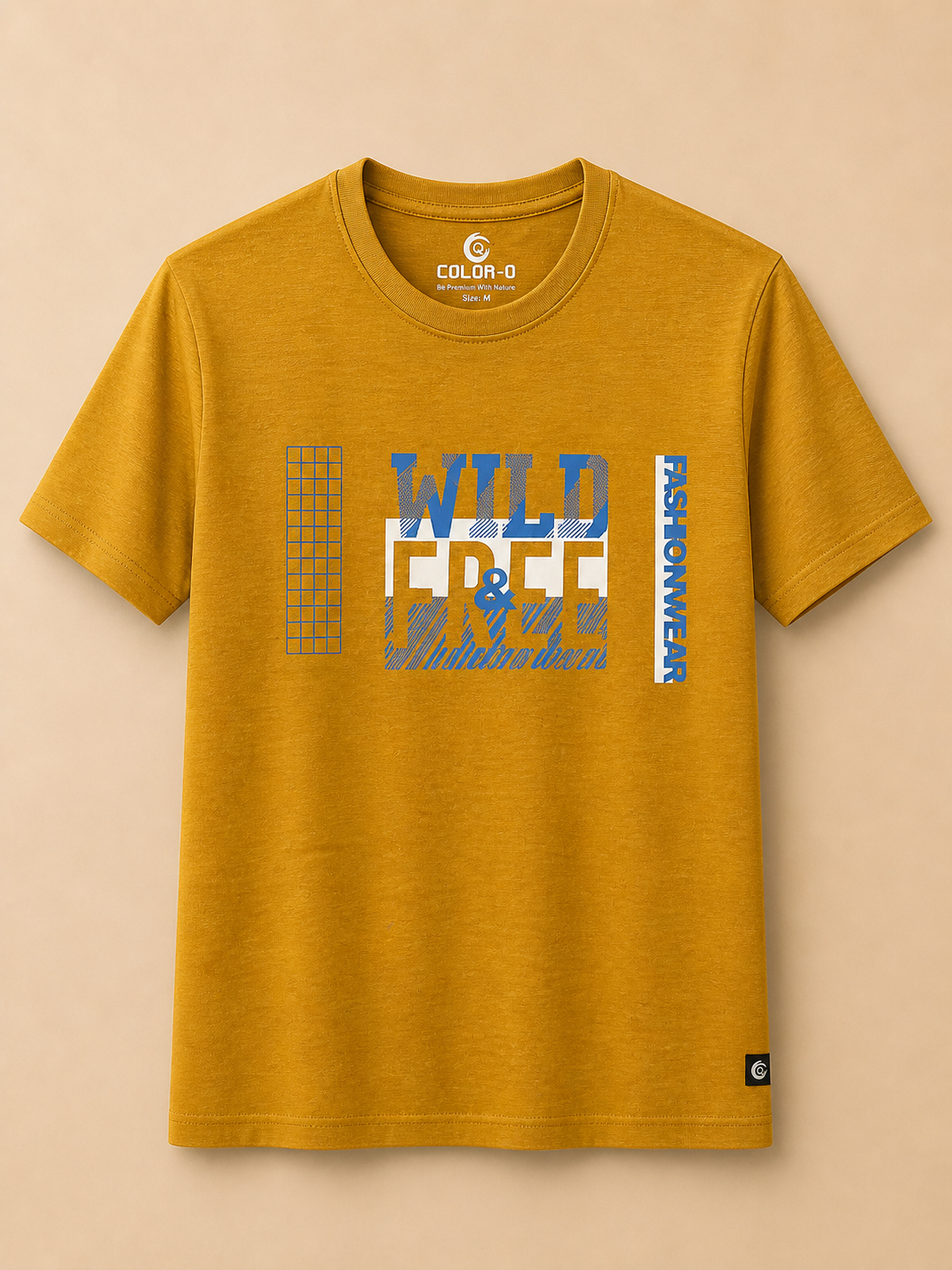 Graphic Print  Cotton T-Shirt 716