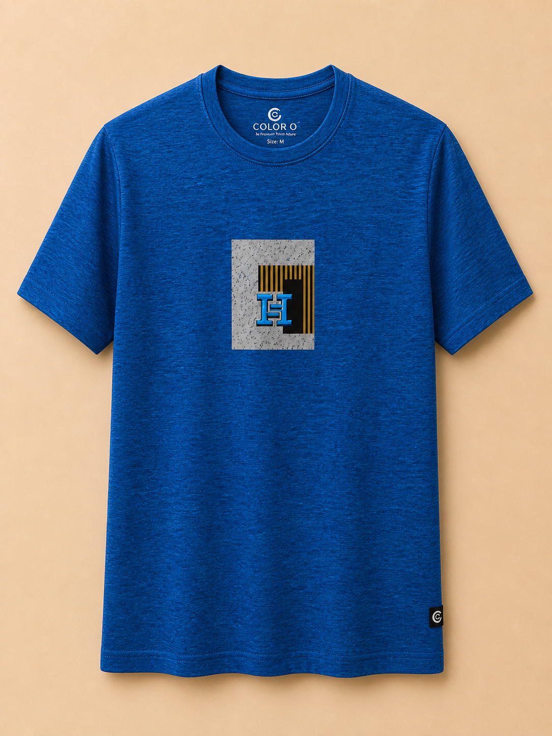Graphic Print  Cotton T-Shirt 730