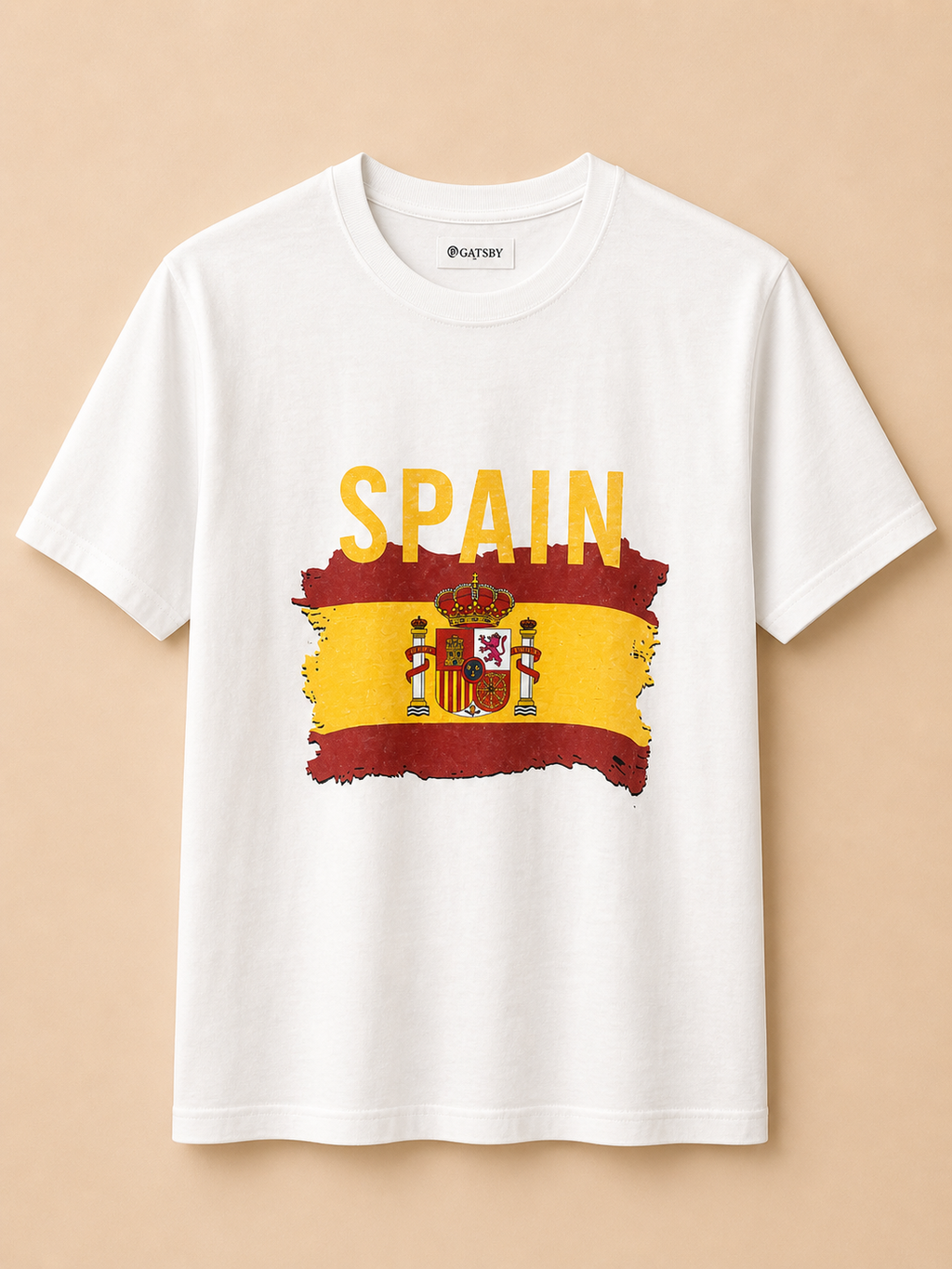 GATSBY MENS T-SHIRT 1504 WHITE