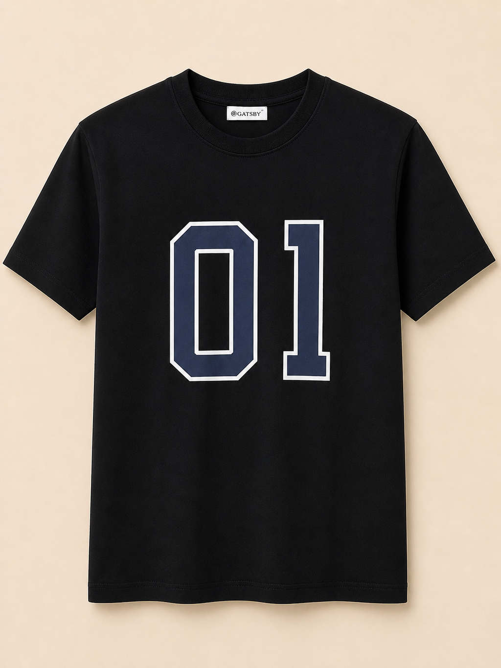 GATSBY MENS T-SHIRT 1509 BLACK