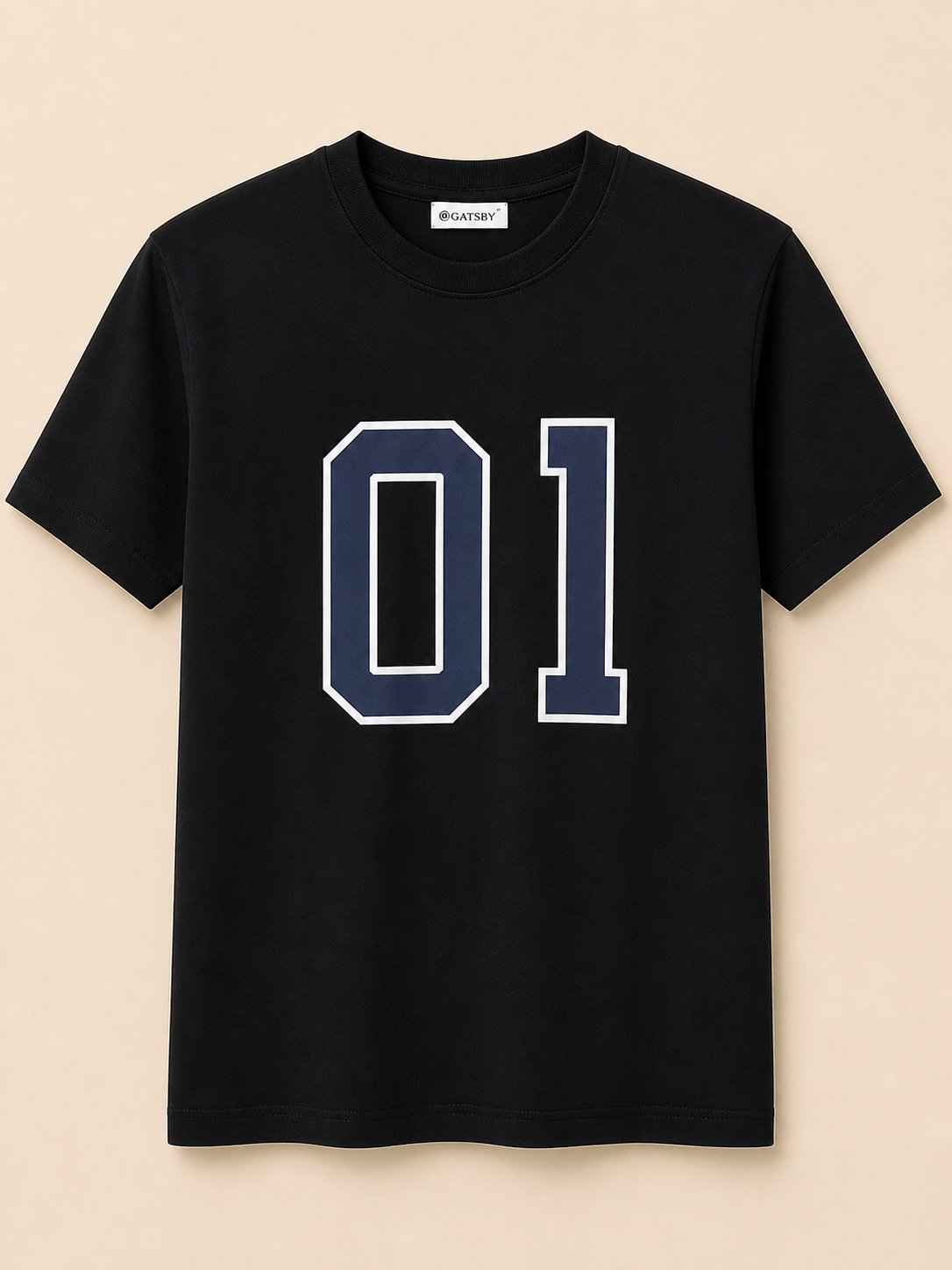 GATSBY MENS T-SHIRT 1509 BLACK