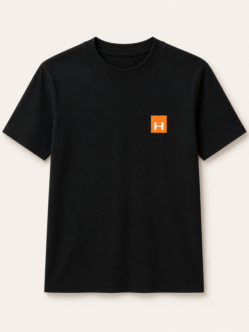 GATSBY MENS T-SHIRT _HERMES 1703 BLACK