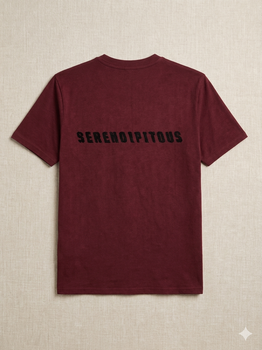 GATSBY MENS T-SHIRT STY 1702 MAROON
