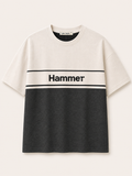 Hammer Color Block Printed T-Shirt