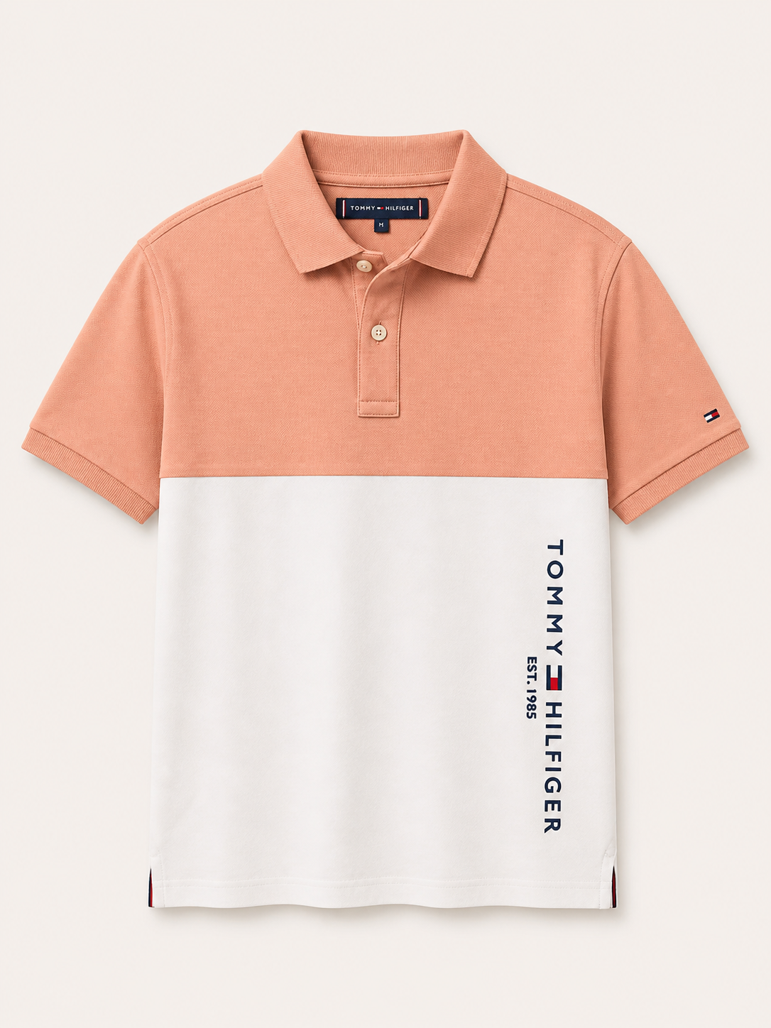 GATSBY Boys Polo T-shirt T.H 1706 Brown White