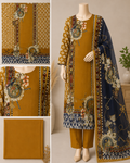 Premium Floral Unready Three Piece-C306