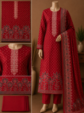 Premium Floral Unready Three Piece-C333