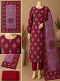 Premium Floral Unready Three Piece-C347