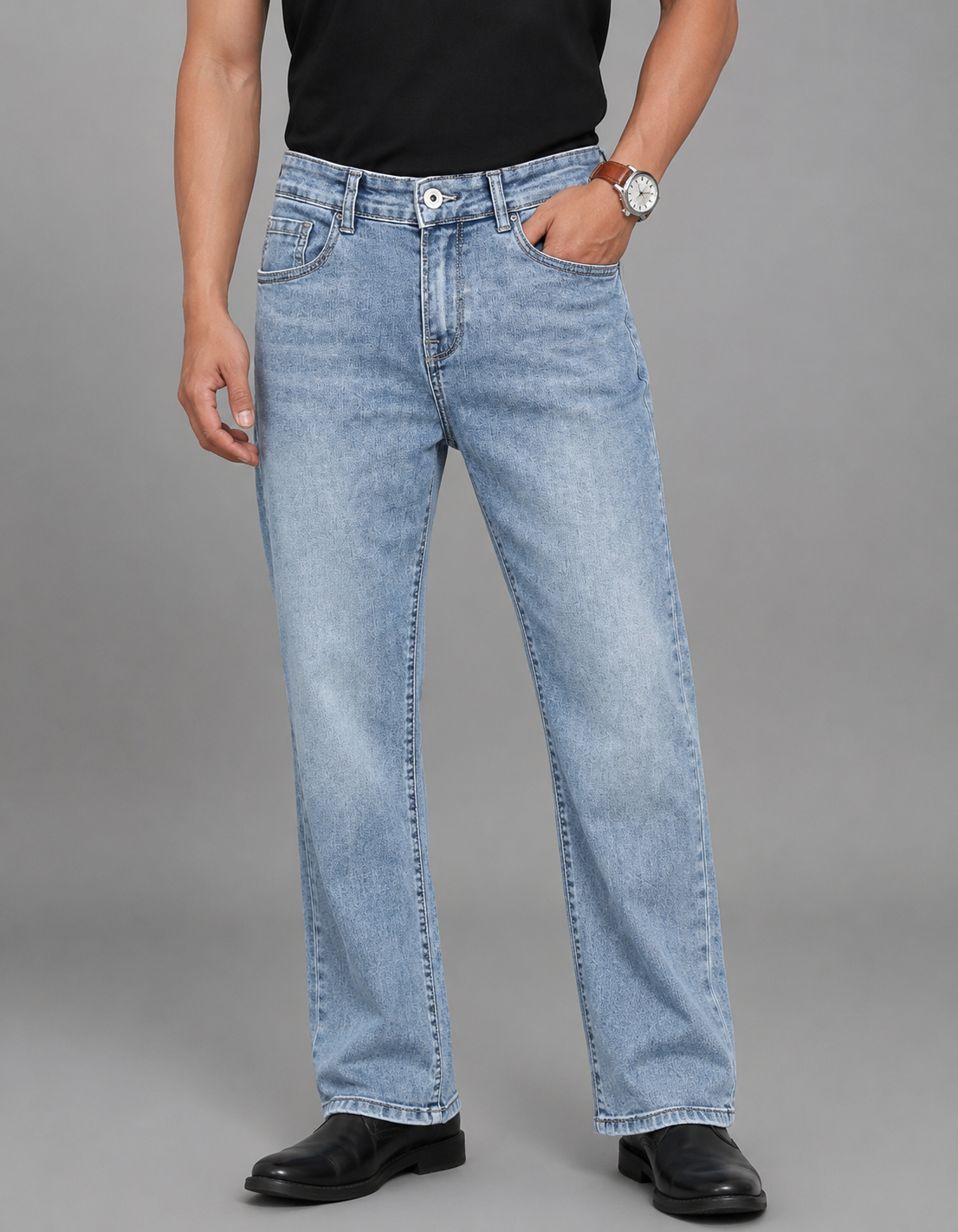 Dusty sky 5 Pocket Low-Rise Ankle Length Stretch Jeans RJ6401
