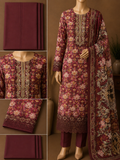Premium Floral Unready Three Piece-C391
